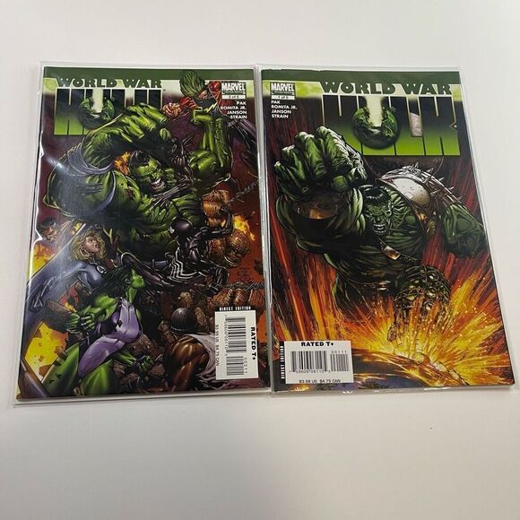 Marvel World War Hulk Comic Lot Front Line 1-3 Prologue Incredible Hulk 106-110 - Picture 7 of 8